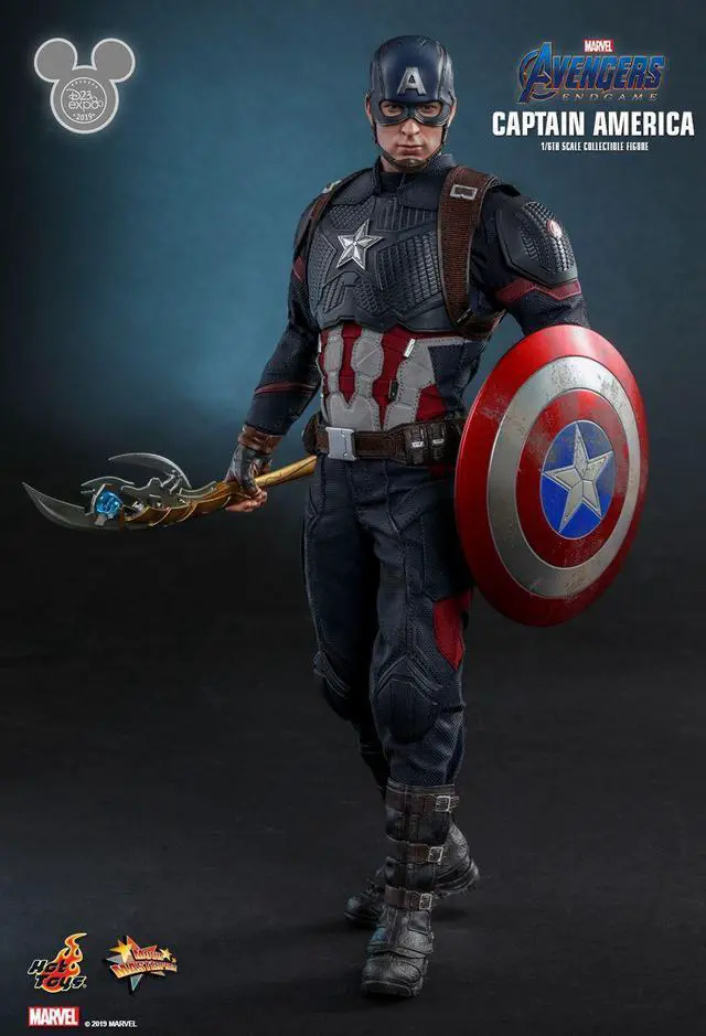 Alt view image 4 of 5 - Figure Hot Toys MMS526 - Marvel Comics - Avengers : Endgame - Captain America Special Edition