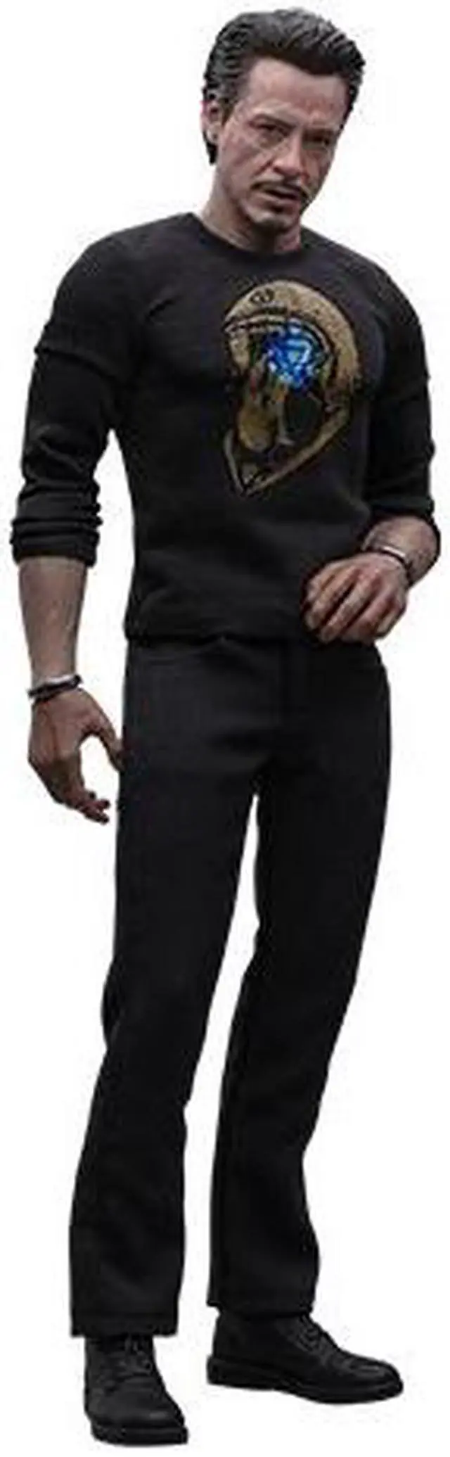 Main image of Figure Hot Toys MMS718 - Marvel Comics - Iron Man - Tony Stark Mark 7 Suit Up Version