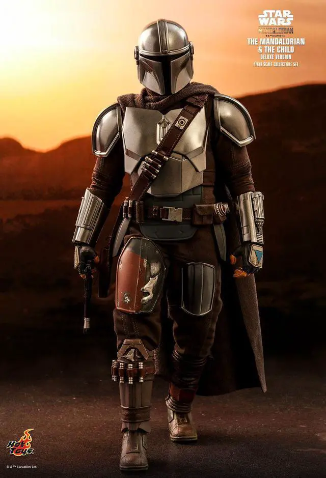 Alt view image 4 of 5 - Figure Hot Toys TMS015 - Star Wars - The Mandalorian -The Mandalorian & The Child Deluxe Version