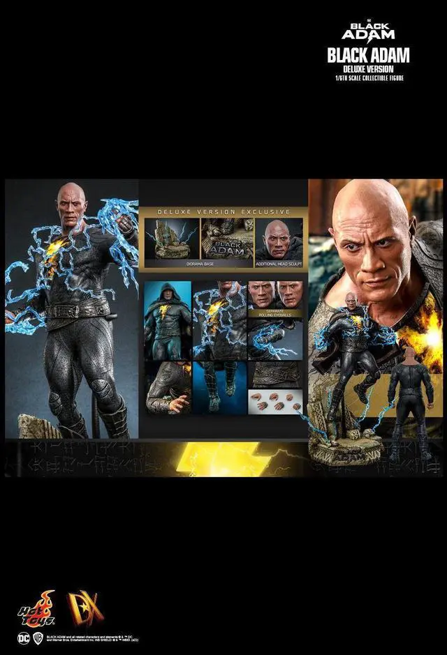 Alt view image 2 of 4 - Figure Hot Toys DX30 - DC Comics - Black Adam Deluxe Version