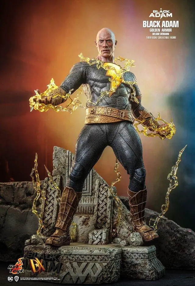 Alt view image 3 of 4 - Figure Hot Toys DX31 - DC Comics - Black Adam Golden Armor