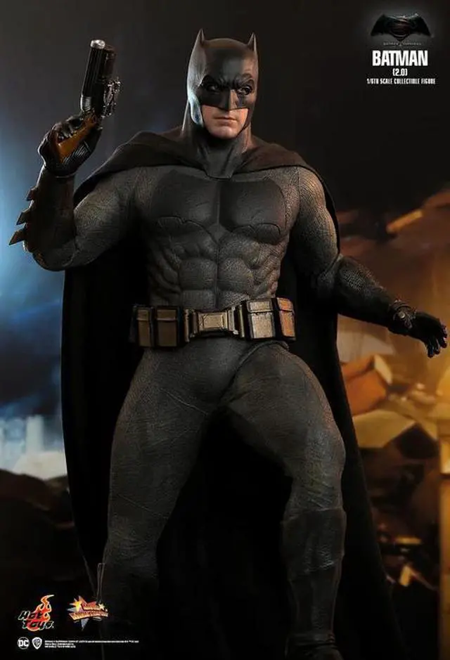 Alt view image 3 of 5 - Figure Hot Toys MMS731 - DC Comics - Batman Vs Superman : Dawn Of Justice - Batman