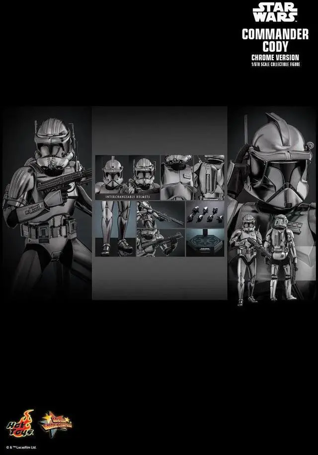 Alt view image 2 of 5 - Figure Hot Toys MMS734 - Star Wars : Revenge Of The Sith - Commander Cody