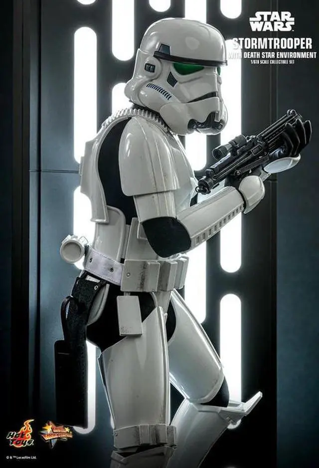 Alt view image 5 of 5 - Figure Hot Toys MMS736 - Star Wars - Stormtrooper & Death Star Diorama