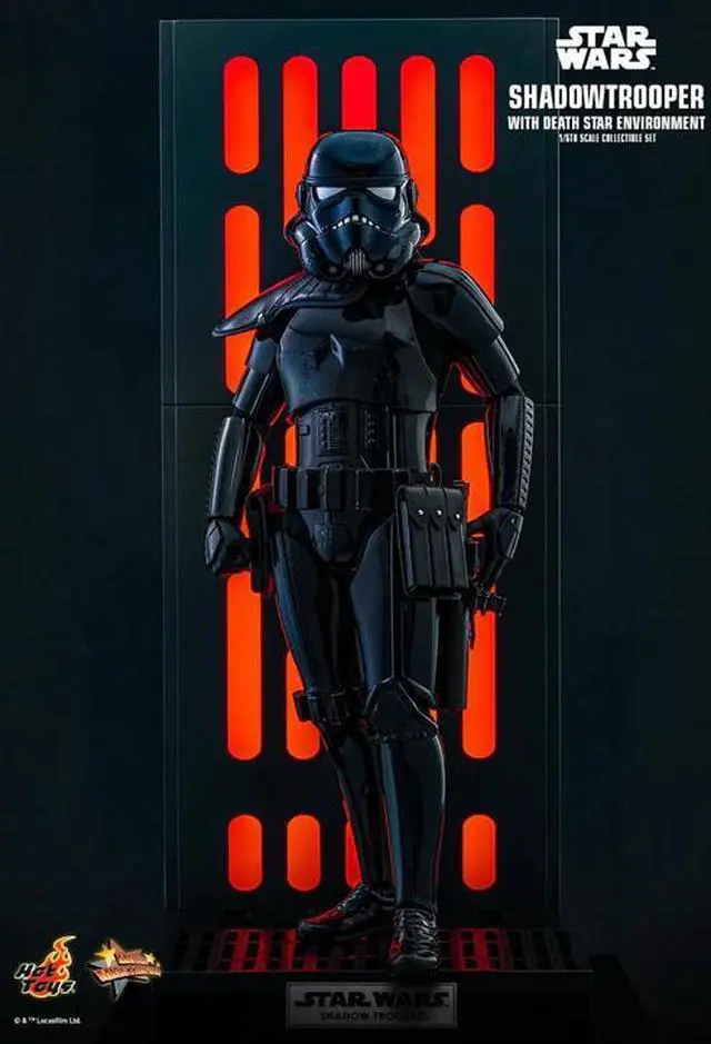 Alt view image 3 of 5 - Figure Hot Toys MMS737 - Star Wars - Shadow Trooper & Death Star Diorama