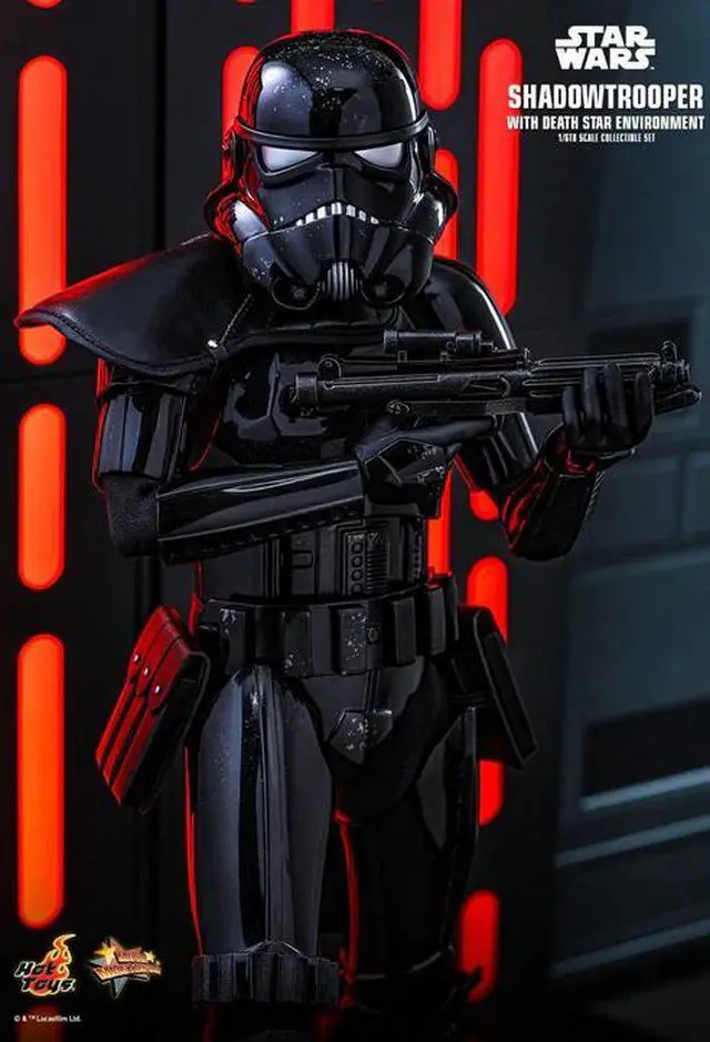 Alt view image 4 of 5 - Figure Hot Toys MMS737 - Star Wars - Shadow Trooper & Death Star Diorama