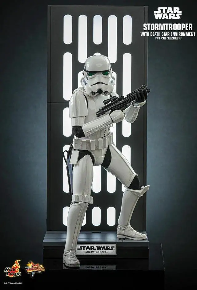 Alt view image 3 of 5 - Figure Hot Toys MMS736 - Star Wars - Stormtrooper & Death Star Diorama