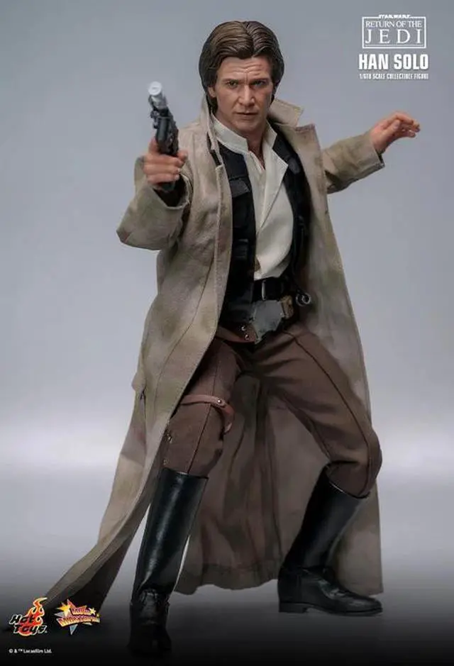Alt view image 3 of 5 - Figure Hot Toys MMS740 - Star Wars : Return Of The Jedi - Han Solo