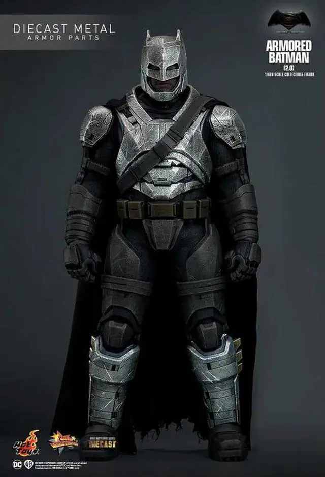 Alt view image 5 of 5 - Figure Hot Toys MMS742D62 - DC Comics - Batman Vs Superman : Dawn Of Justice - Armored Batman