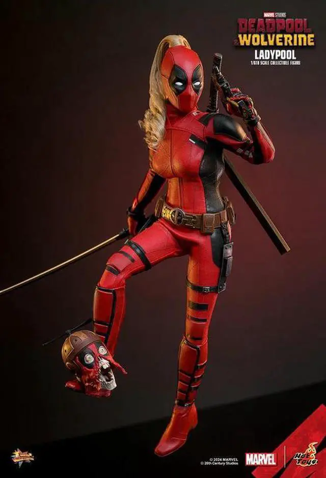 Alt view image 5 of 5 - Figure Hot Toys MMS747 - Marvel Comics - Deadpool & Wolverine - Ladypool