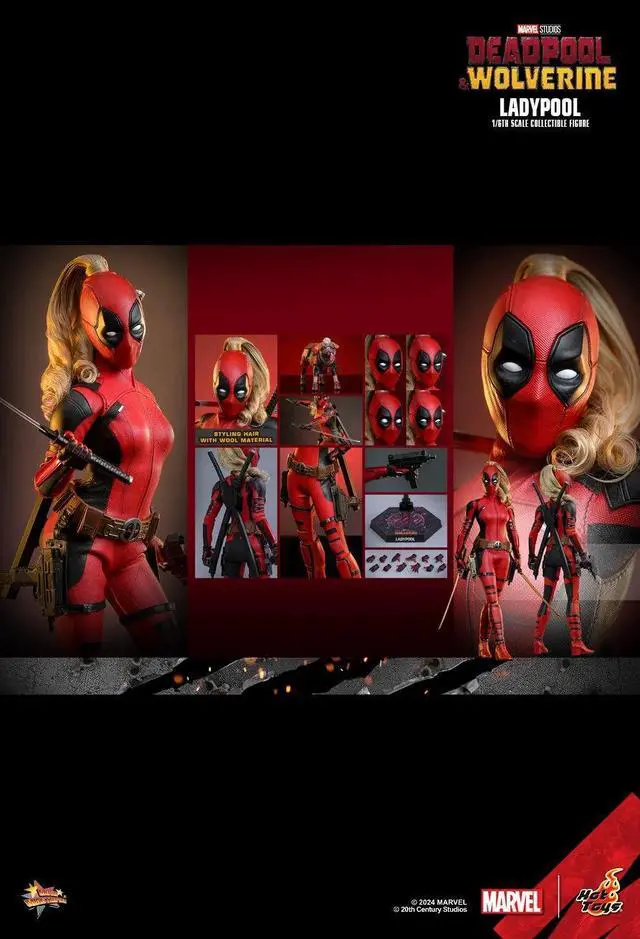 Alt view image 2 of 5 - Figure Hot Toys MMS747 - Marvel Comics - Deadpool & Wolverine - Ladypool