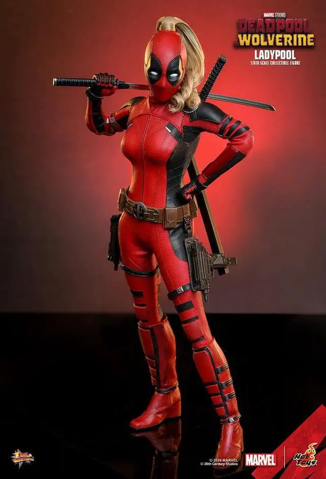 Alt view image 4 of 5 - Figure Hot Toys MMS747 - Marvel Comics - Deadpool & Wolverine - Ladypool