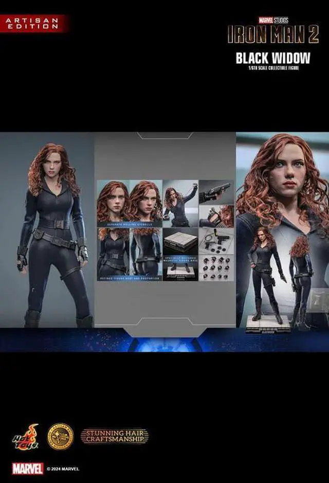 Alt view image 2 of 5 - Figure Hot Toys MMS757 - Marvel Comics - Iron Man 2 - Black Widow
