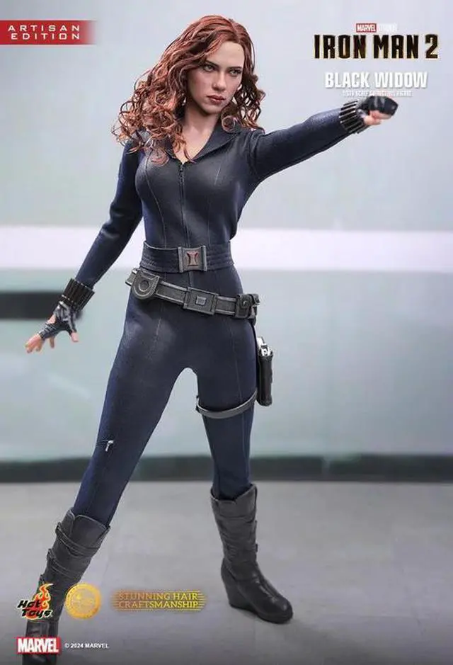 Alt view image 3 of 5 - Figure Hot Toys MMS757 - Marvel Comics - Iron Man 2 - Black Widow