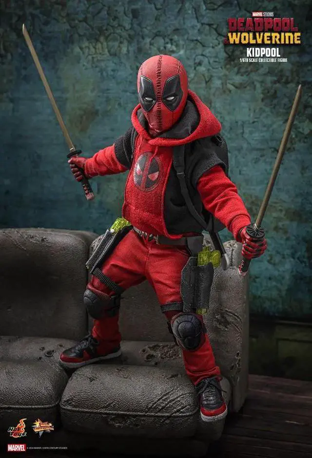 Alt view image 3 of 5 - Figure Hot Toys MMS763 - Marvel Comics - Deadpool & Wolverine - Kidpool