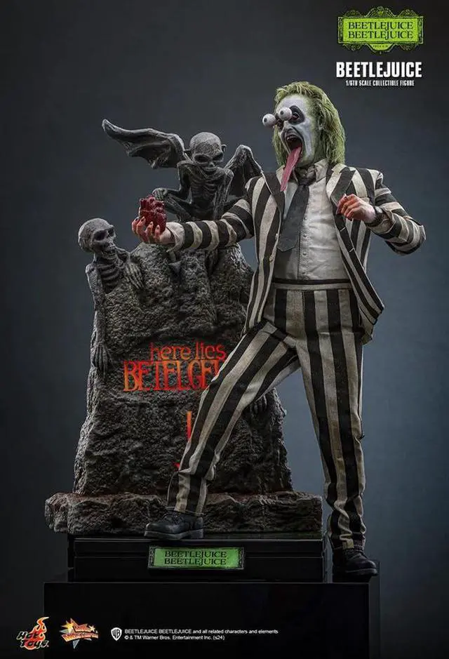 Alt view image 5 of 5 - Figure Hot Toys MMS767 - Beetlejuice - Beetlejuice