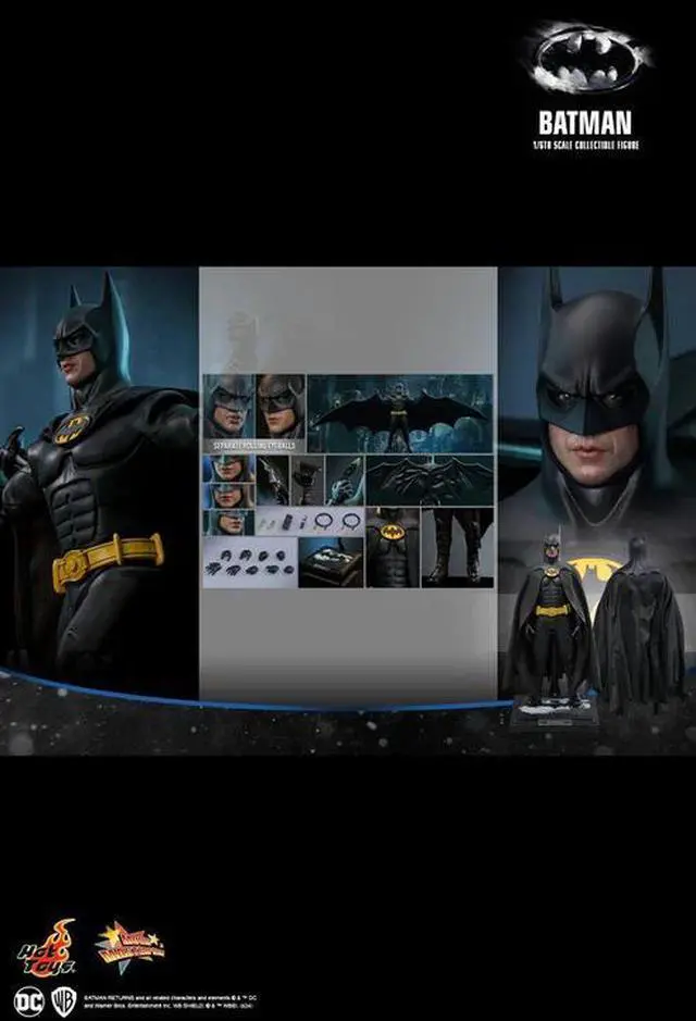 Alt view image 2 of 5 - Figure Hot Toys MMS769 - DC Comics - Batman Returns - Batman