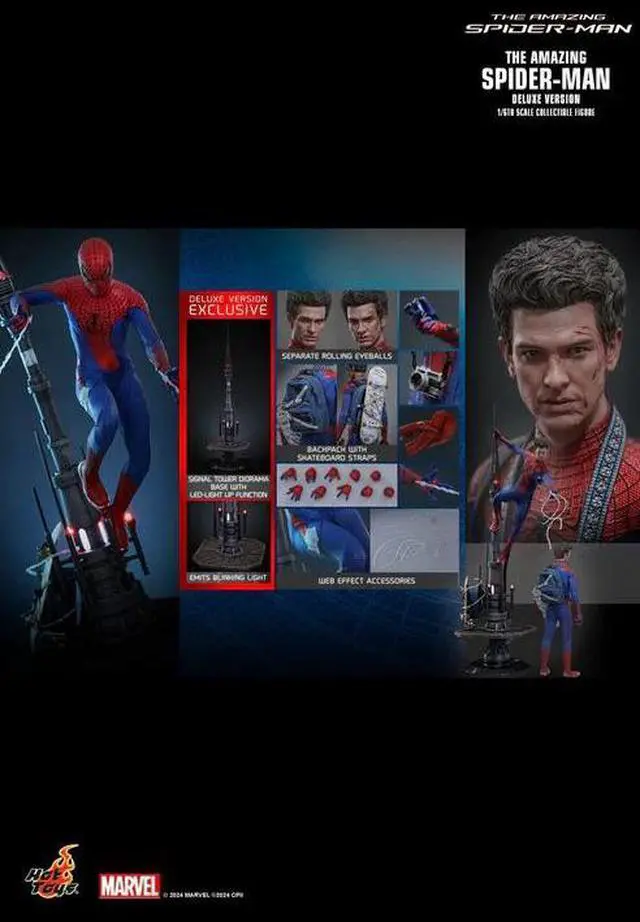 Main image of Figure Hot Toys MMS772 - Marvel Comics - The Amazing Spider Man - Spider Man