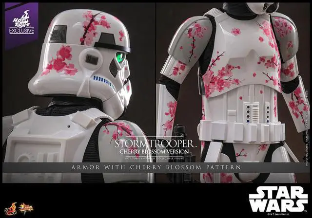 Alt view image 2 of 2 - Figure Hot Toys MMS776 - Star Wars - Stormtrooper Cherry Blossom Version