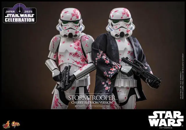 Alt view image 2 of 4 - Figure Hot Toys MMS776B - Star Wars - Stormtrooper Cherry Blossom Version