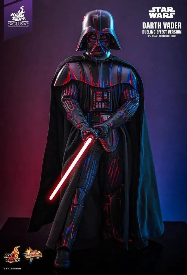 Alt view image 3 of 5 - Figure Hot Toys MMS777B - Star Wars - Darth Vader Dueling Effect Version