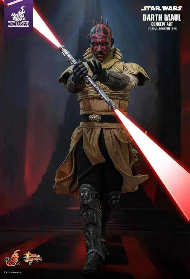 Alt view image 3 of 5 - Figure Hot Toys MMS778 - Star Wars : The Phantom Menace - Darth Maul Concept Art
