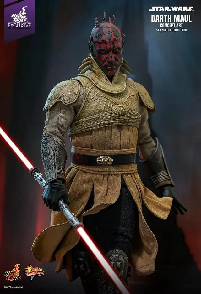 Alt view image 5 of 5 - Figure Hot Toys MMS778 - Star Wars : The Phantom Menace - Darth Maul Concept Art
