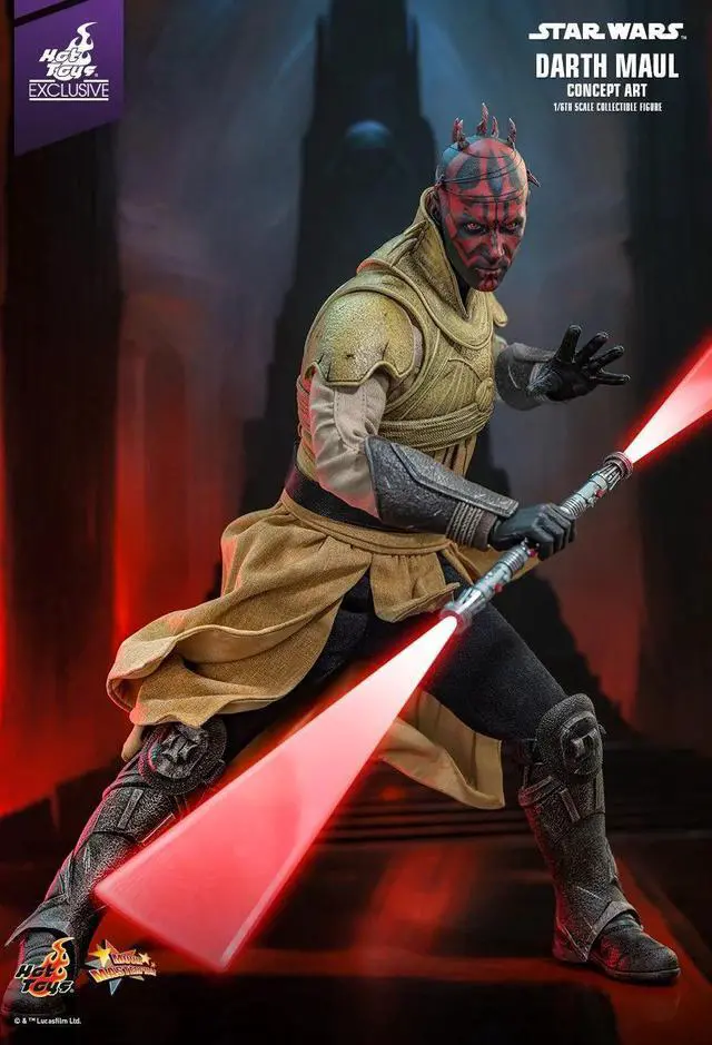 Alt view image 4 of 5 - Figure Hot Toys MMS778B - Star Wars : The Phantom Menace - Darth Maul Concept Art