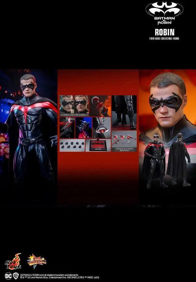 Alt view image 2 of 5 - Figure Hot Toys MMS787 - DC Comics - Batman & Robin - Robin