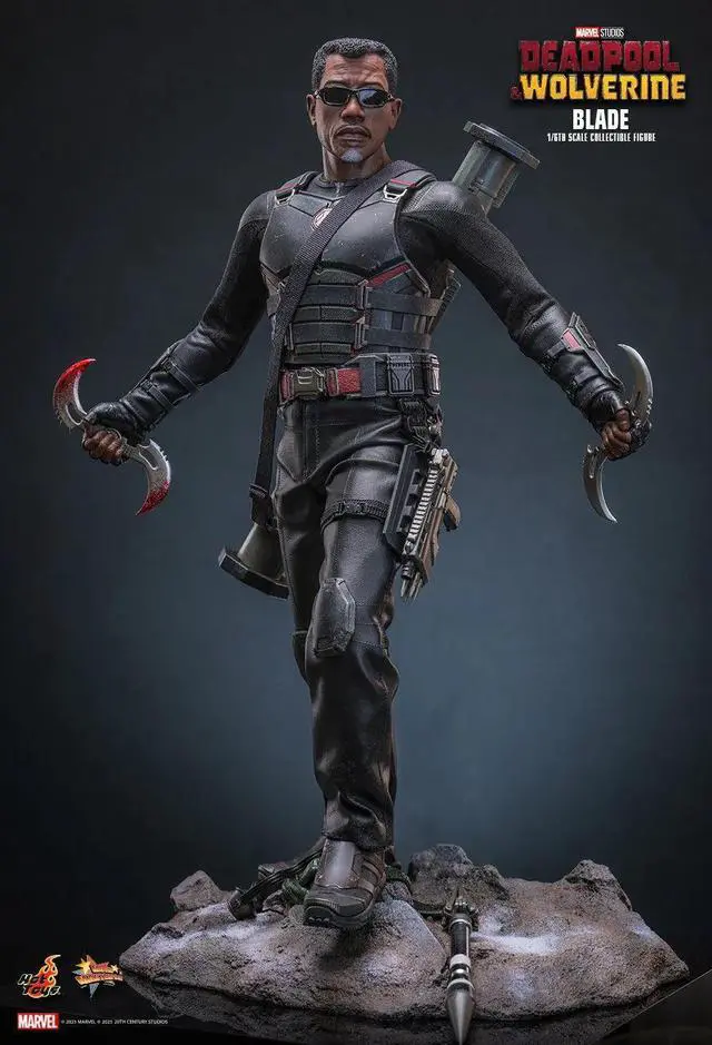 Alt view image 4 of 5 - Figure Hot Toys MMS791 - Marvel Comics - Deadpool & Wolverine - Blade