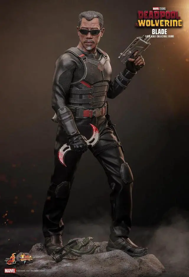 Alt view image 4 of 5 - Figure Hot Toys MMS791B - Marvel Comics - Deadpool & Wolverine - Blade
