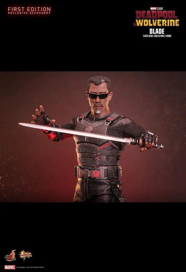 Alt view image 5 of 5 - Figure Hot Toys MMS791B - Marvel Comics - Deadpool & Wolverine - Blade
