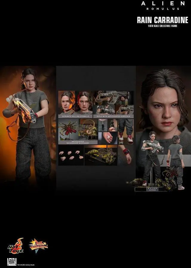 Alt view image 2 of 5 - Figure Hot Toys MMS793 - Alien : Romulus - Rain Carradine