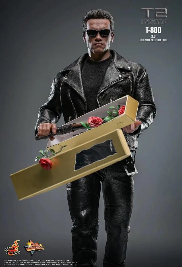 Alt view image 5 of 5 - Figure Hot Toys MMS795 - Terminator 2 : Judgment Day - T800