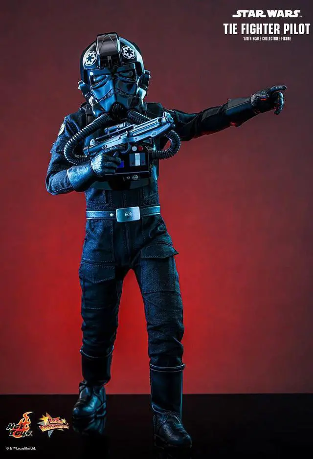Alt view image 3 of 5 - Figure Hot Toys MMS798 - Star Wars : A New Hope - Tie Fighter Pilot