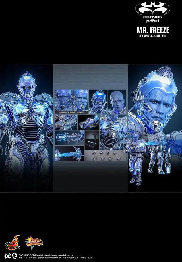 Alt view image 2 of 5 - Figure Hot Toys MMS799 - DC Comics - Batman & Robin - Mr Freeze