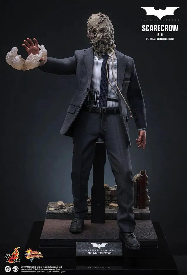Alt view image 3 of 5 - Figure Hot Toys MMS801 - DC Comics - Batman Begins - Scarecrow