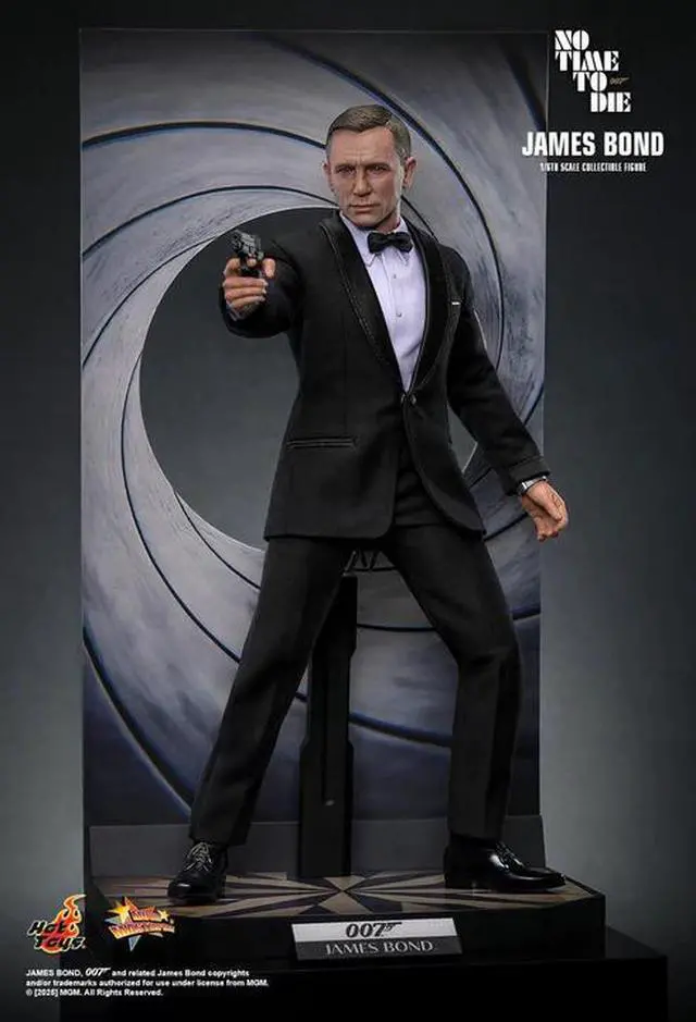 Alt view image 3 of 5 - Figure Hot Toys MMS803 - No Time to Die - James Bond