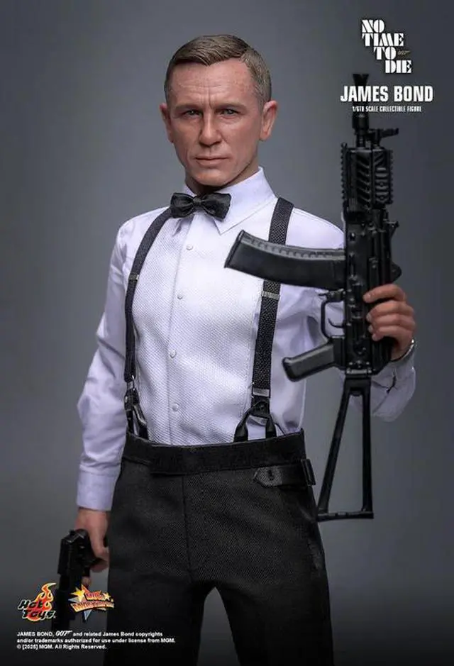 Alt view image 4 of 5 - Figure Hot Toys MMS803 - No Time to Die - James Bond