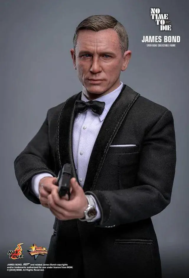 Alt view image 5 of 5 - Figure Hot Toys MMS803 - No Time to Die - James Bond