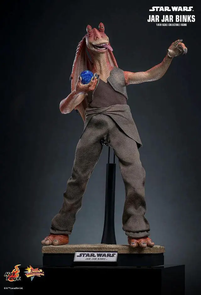 Alt view image 4 of 5 - Figure Hot Toys MMS807 - Star Wars : The Phantom Menace - Jar Jar Binks