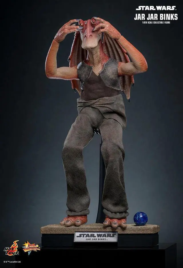 Alt view image 3 of 5 - Figure Hot Toys MMS807 - Star Wars : The Phantom Menace - Jar Jar Binks