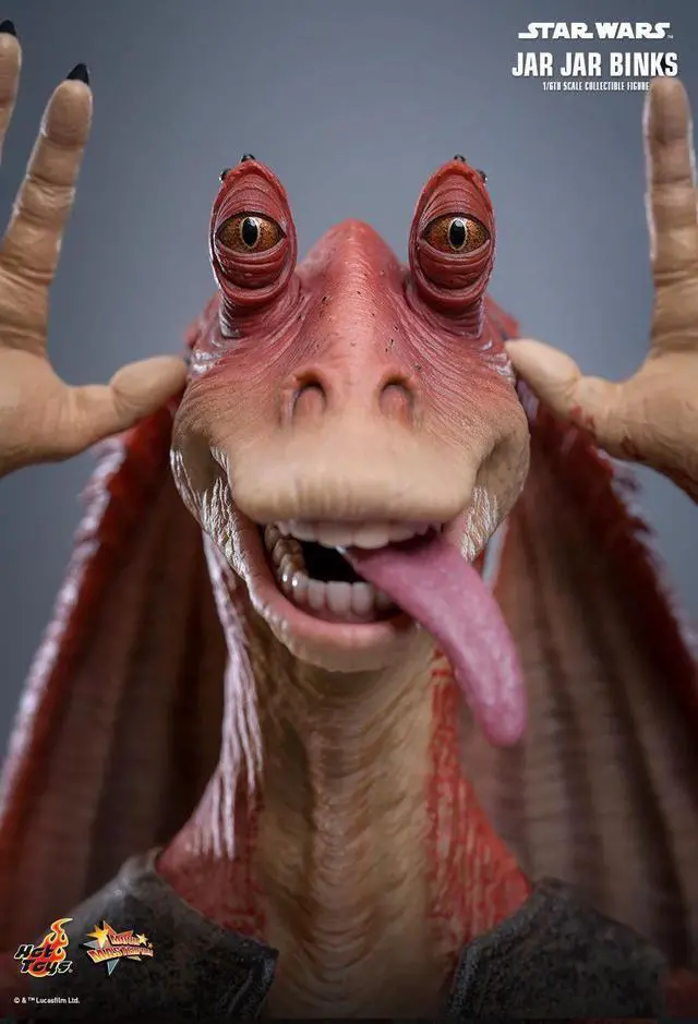 Alt view image 5 of 5 - Figure Hot Toys MMS807 - Star Wars : The Phantom Menace - Jar Jar Binks