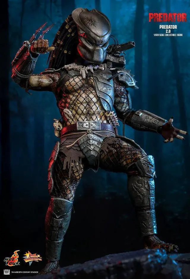 Alt view image 4 of 5 - Figure Hot Toys MMS816 - Predator - Predator Deluxe Version