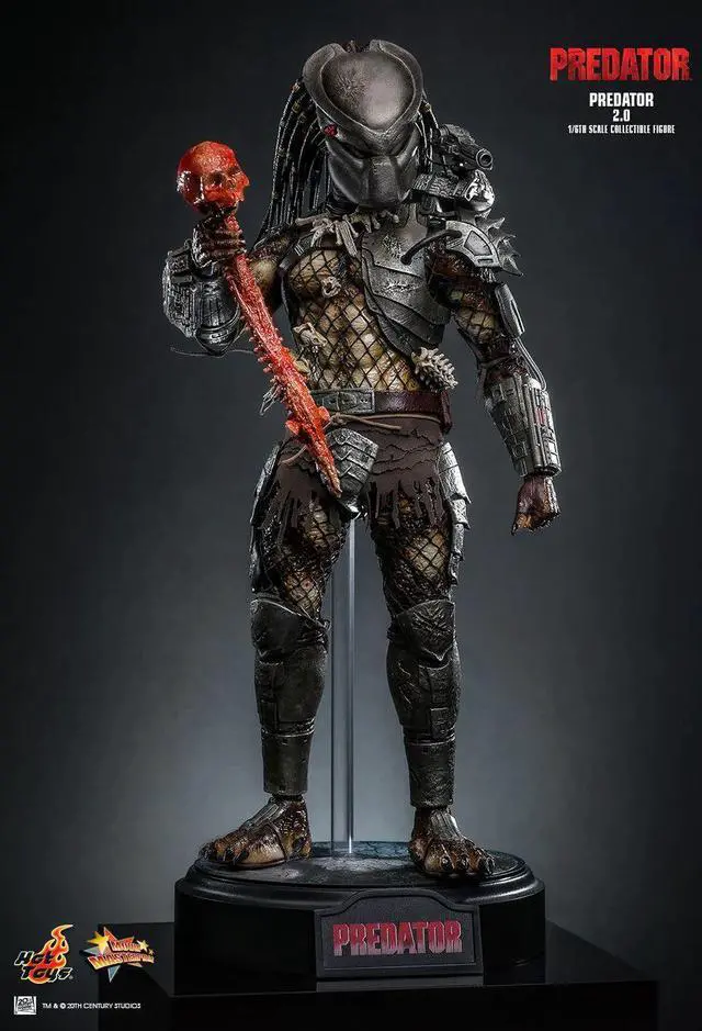 Alt view image 5 of 5 - Figure Hot Toys MMS816 - Predator - Predator Deluxe Version