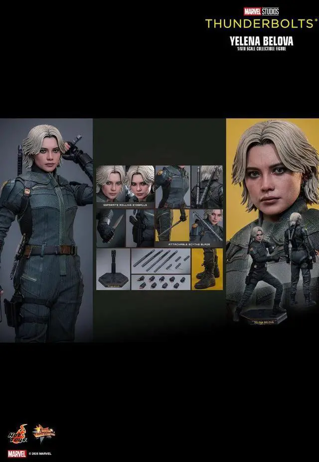 Alt view image 2 of 5 - Figure Hot Toys MMS818 - Marvel Comics - Thunderbolts - Yelena Belova