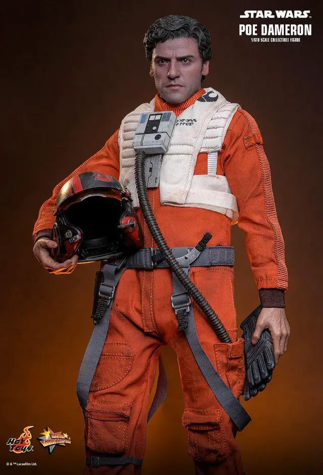 Alt view image 5 of 5 - Figure Hot Toys MMS806 - Star Wars : The Force Awakens - Poe Dameron