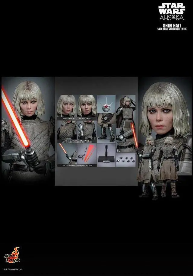 Alt view image 2 of 5 - Figure Hot Toys TMS124 - Star Wars: Ahsoka - Shin Hati