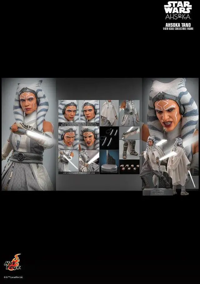 Alt view image 2 of 5 - Figure Hot Toys TMS118 - Star Wars : Ahsoka - Ahsoka Tano