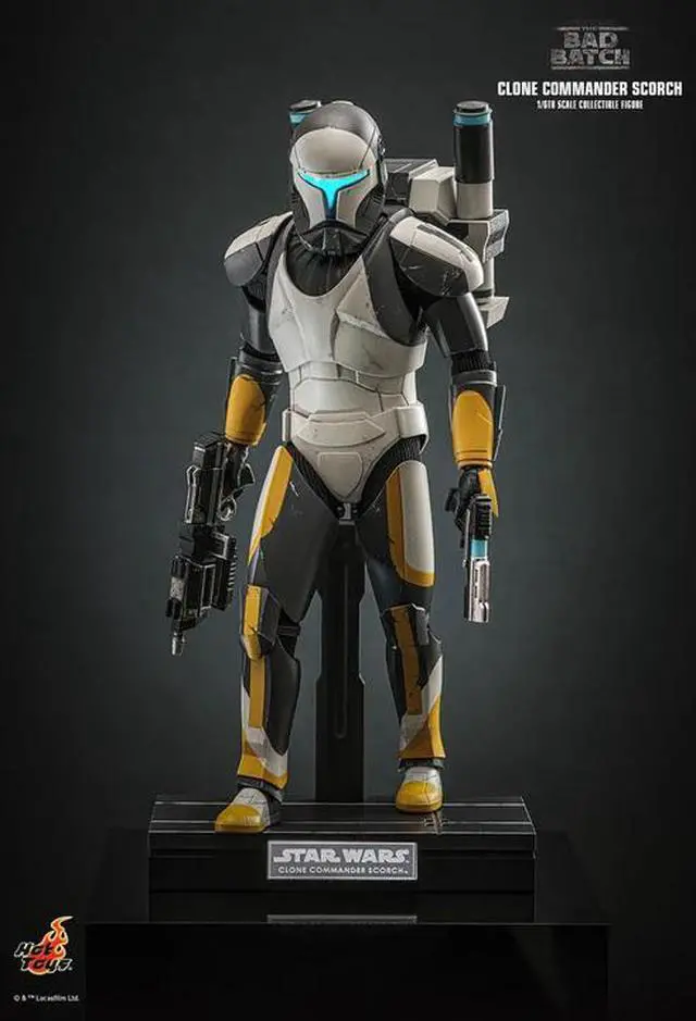 Alt view image 3 of 5 - Figure Hot Toys TMS130 - Star Wars: The Bad Batch - Clone Commando Scorch